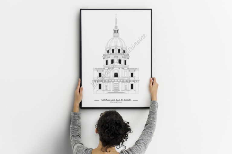 Cath Drale Saint Louis Des Invalides Paris Illustration De Patrimoine