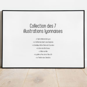 L’imagerie Lyonnaise –  Collection de 7 illustrations